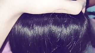 Bangladeshi school girl blowjob and fucked hard